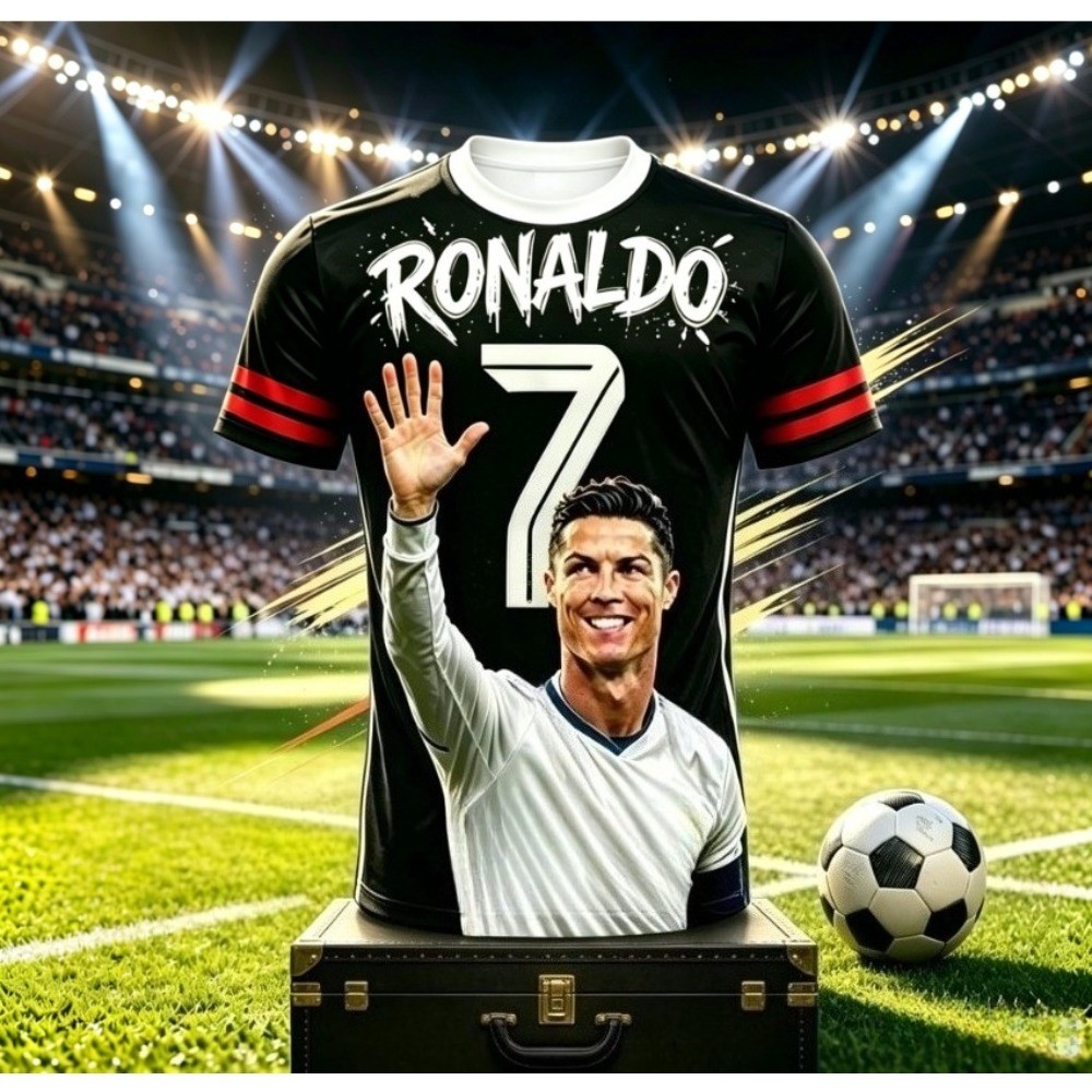 Trẻ em mùa hè #7Soccer Jersey Nam Bé Trai Bé Gái Thời Trang Áo Thun Bóng Đá In Hình Hàng Đầu Nữ Tay 