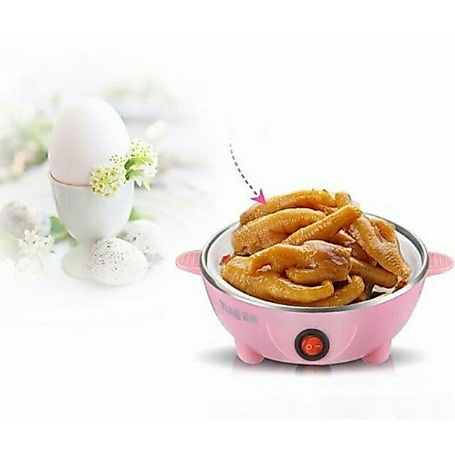 Máy hấp thức ăn và luộc trứng 1 tầng siêu tốc
