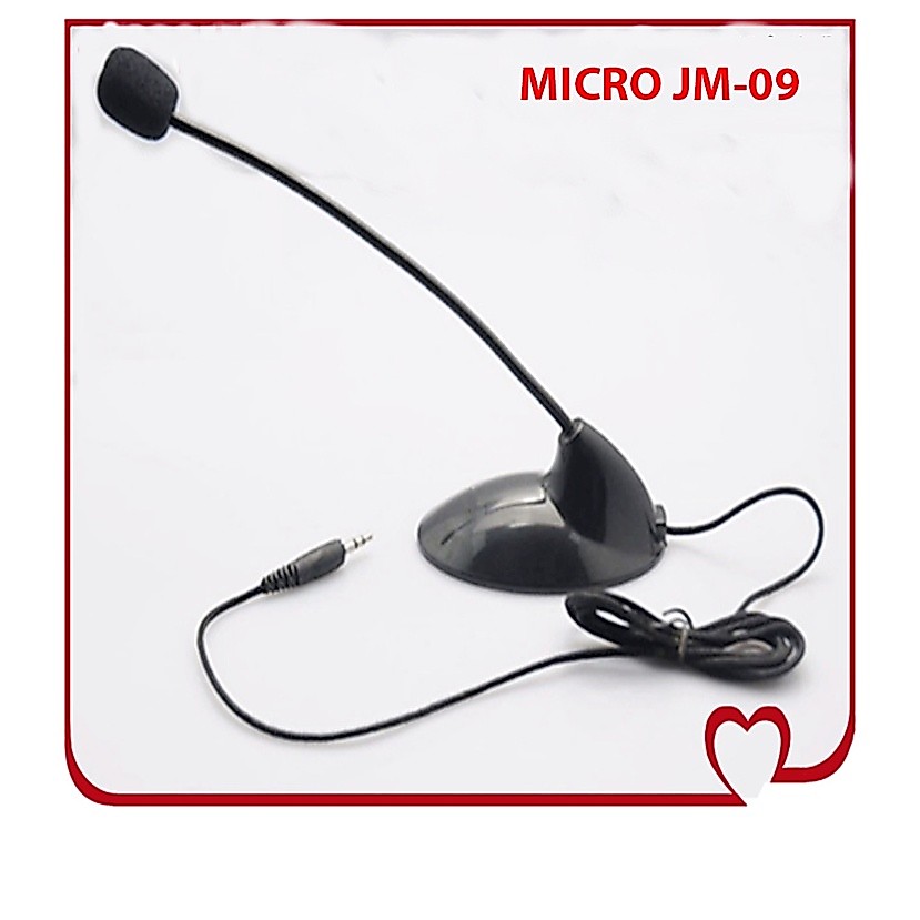 Micro Máy vi tính, Laptop, Điện thoại dùng Học Online trên Google Meet - Zoom - Thu âm - Micro Karao
