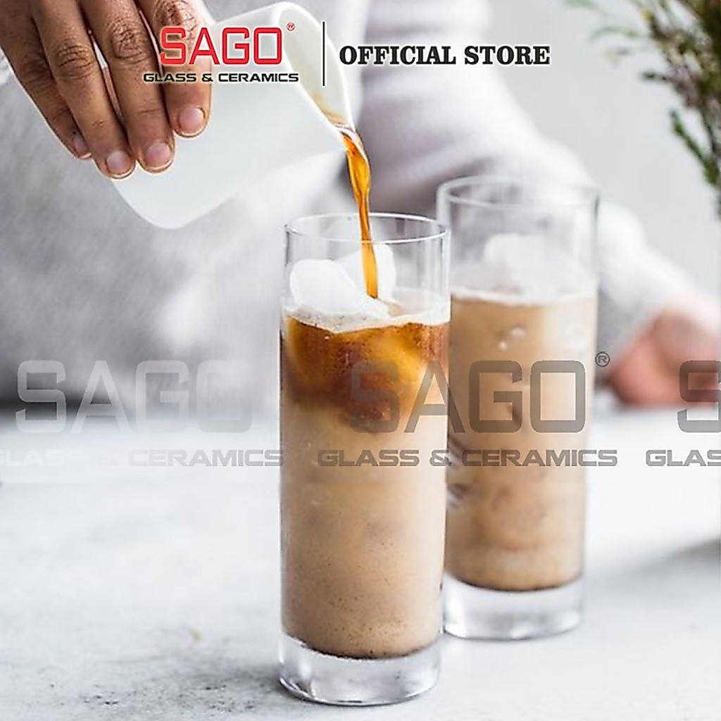 [ Hộp 06 ] Ly Thủy Tinh Lucky Glassic Hi Ball 310ml | Nhập Khẩu Thái Lan