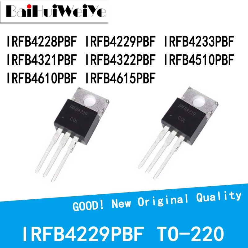 5 Chiếc IRFB4248PBF IRFB4242PBF IRFB4233PBF IRFB4321PBF IRFB4322PBF IRFB4510PBF IRFB4610PBF IRFB4615