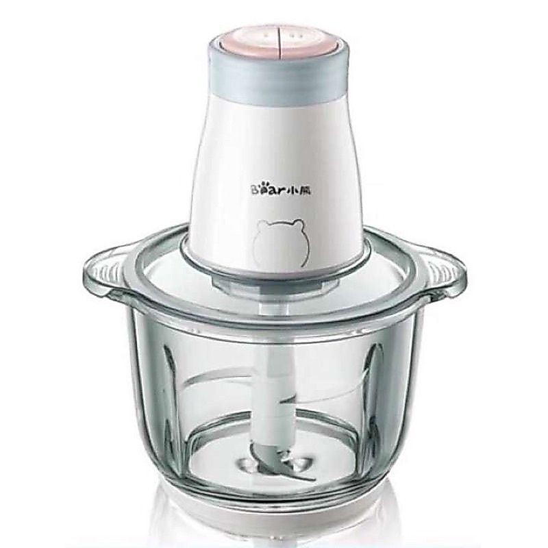 Máy xay thịt đa năng BEAR QSJ-B02Q1 cối thủy tinh kèm 2 bộ dao xay