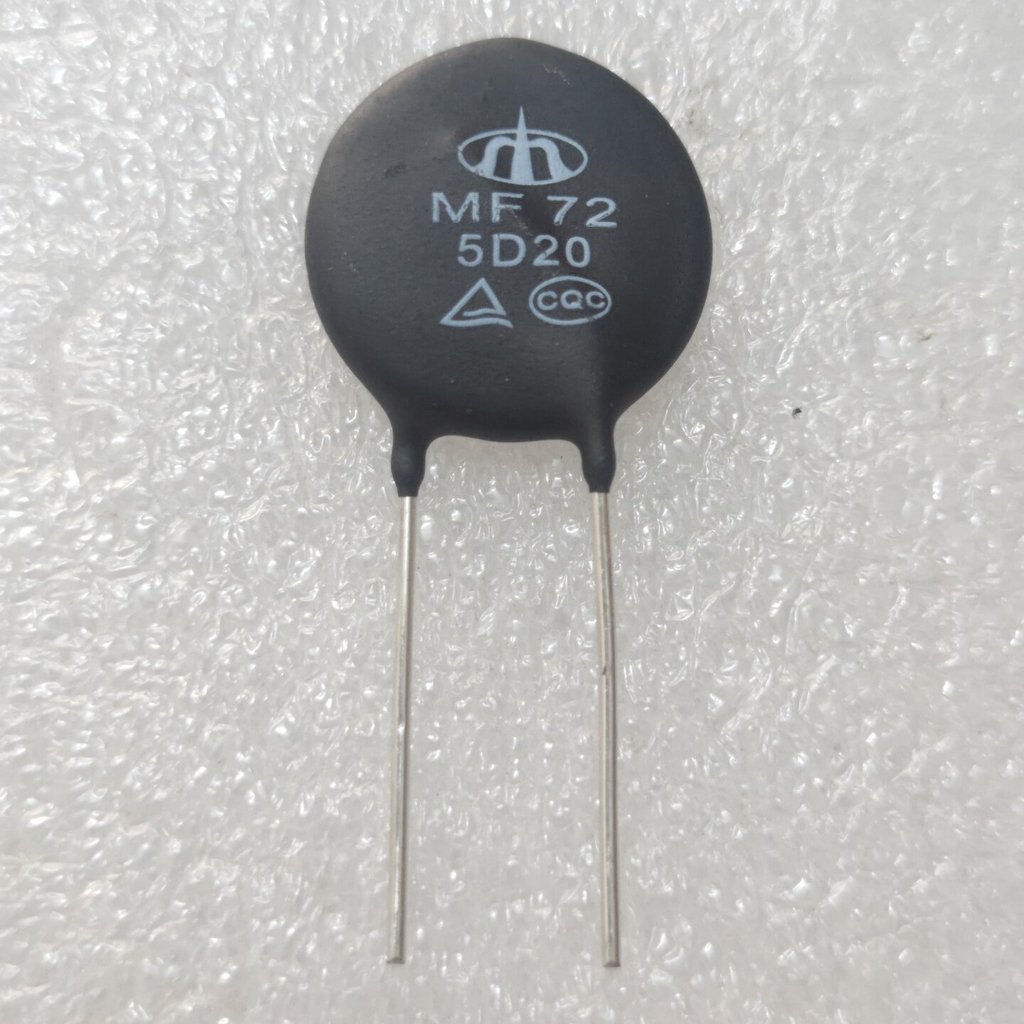 ((5 Cái) MF72-5D20 NTC Chịu nhiệt MF72-5D-20 Tương tự như 5D-20 Chịu nhiệt độ âm Giá trị 5R Đường kí