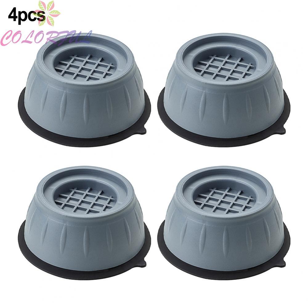 Four Pack Anti Vibration Pads for Washing Machine Non Slip Rubber Base