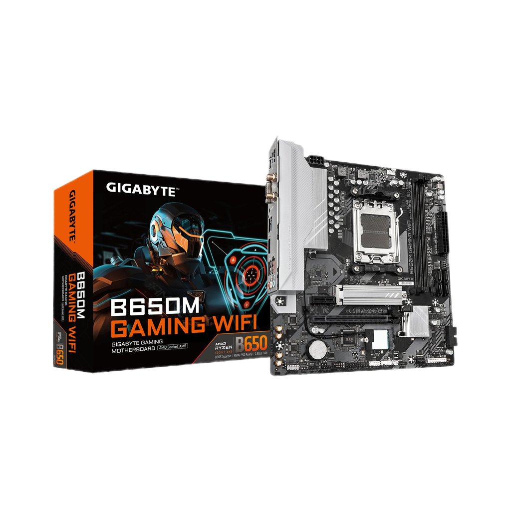 Mainboard Gigabyte B650M Aorus Elite Wi-Fi chuẩn DDR5 thiết kế gaming cao cấp mạnh mẽ chính hãng