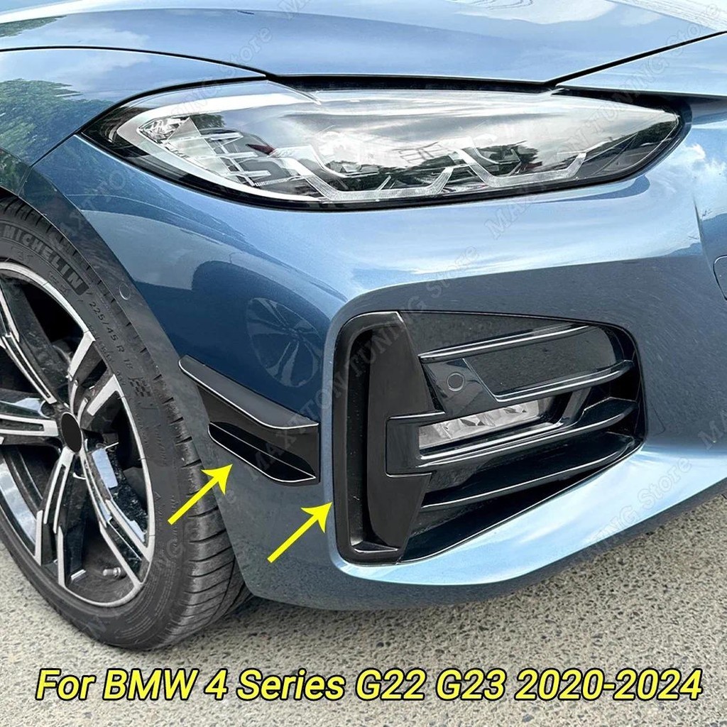 Dành Cho Xe BMW 4 Series G22 G23 425i 430i M440i 2020 + M Sport Cản Trước Bên Lỗ Thông Khí Sương Mù 