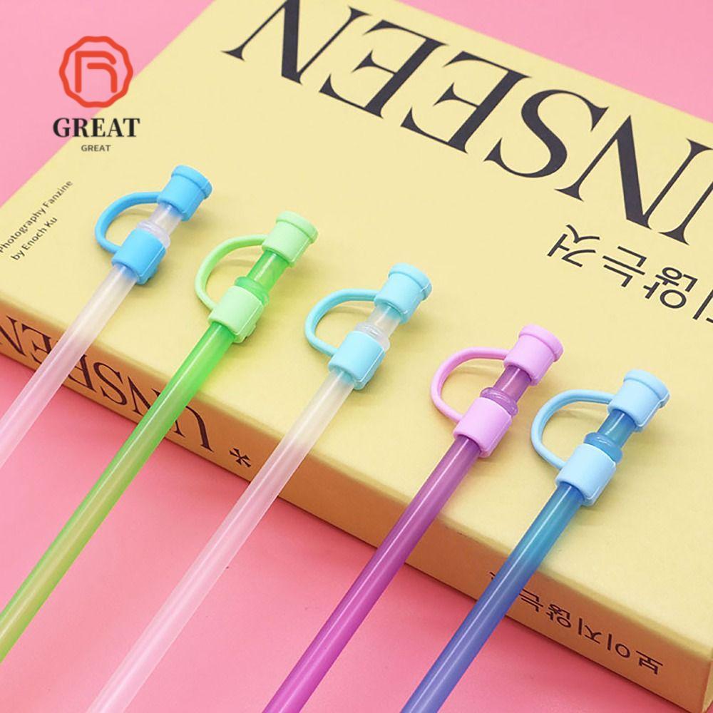 GREATMY Ống Hút Topper, Nắp Bảo Vệ Đầu Ống Hút 8 Mm, Nhỏ Gọn Chống Bụi Niêm Phong Tốt Đầu Ống Hút Nắ
