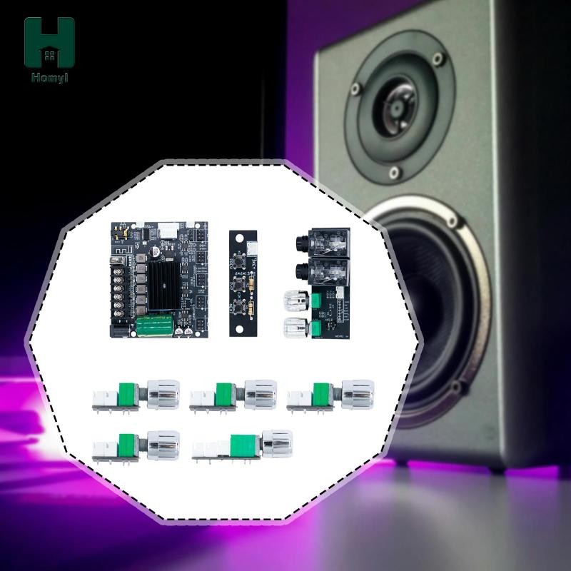 Bảng khuếch đại loa 50W + 50W TPA3116D2 Zk-mt21S Bảo vệ thông minh Mô-đun khuếch đại công suất âm th