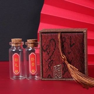 2025 Sản phẩm mới Lanugo Dây rốn tự làm Dây rốn Chai lưu trữ Dây rốn Dây rốn Hộp lưu trữ Lanugo Lưu niệm siêu nhỏ Hộp lưu trữ răng cho bé20250906