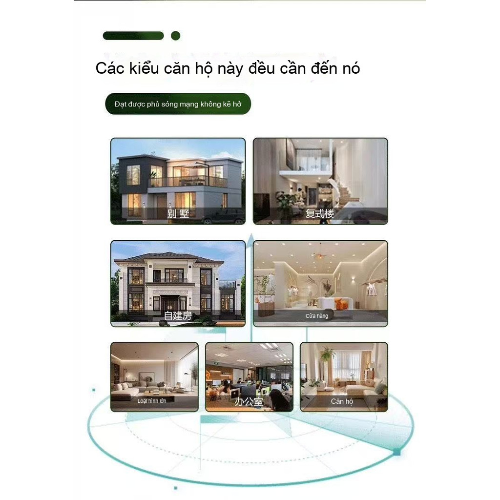【SALE MẠNH】Kích wifi 6 râu 5G công suất 1200Mbps 2.4G 300Mbps Mở rộng sóng router phát wifi xuyên tường mạnh | BigBuy360 - bigbuy360.vn