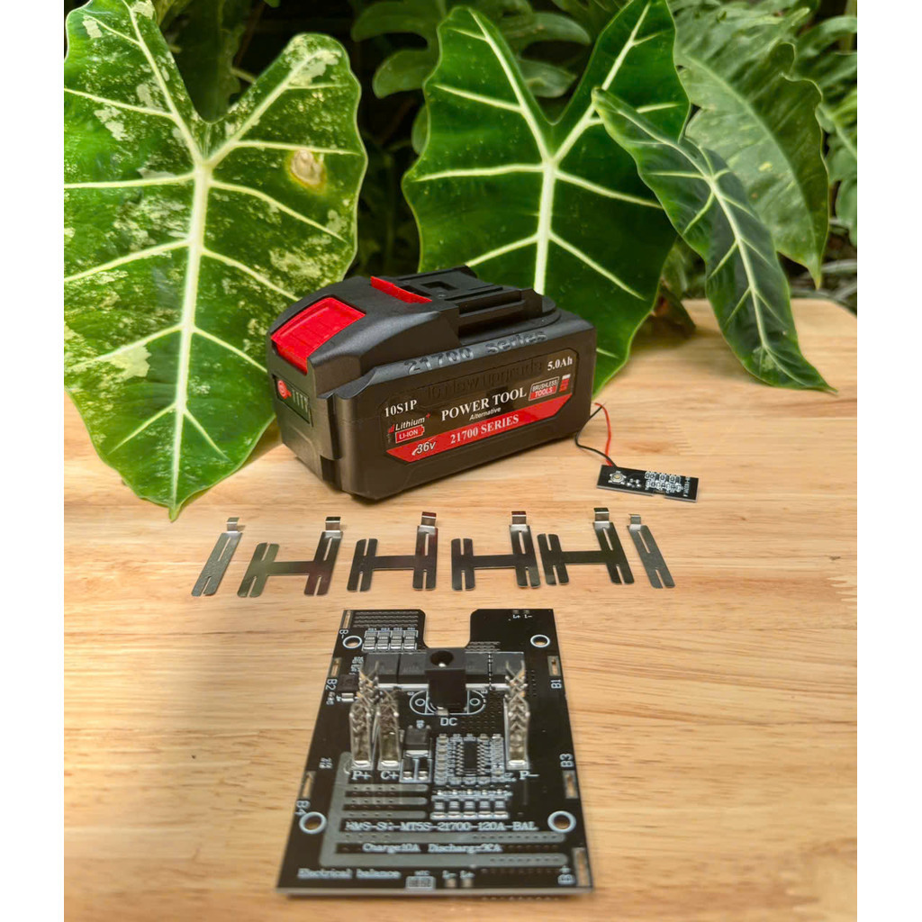 ( B2) Vỏ mạch Makita 5s-2P 18V cell 21700 .