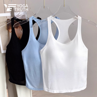   YOGATRUTH  Áo Ngực Thể Thao Cố Định Cổ Chữ U - Thích Hợp Cho Yoga và Gym 