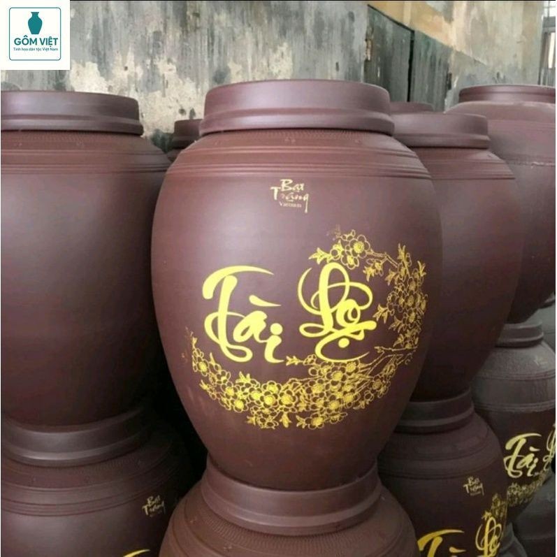 Chum Ngâm Rượu Bát Tràng KHÔNG MEN 5 lít, 10 lít, 20Lít,30 lít, 50 lít Tài Lộc