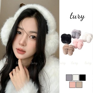  Bông chụp tai giữ ấm Unisex Nam Nữ - Tury - Chụp Tai Bông Giữ Ấm Trơn Phong Cách Hàn Quốc - BT001 