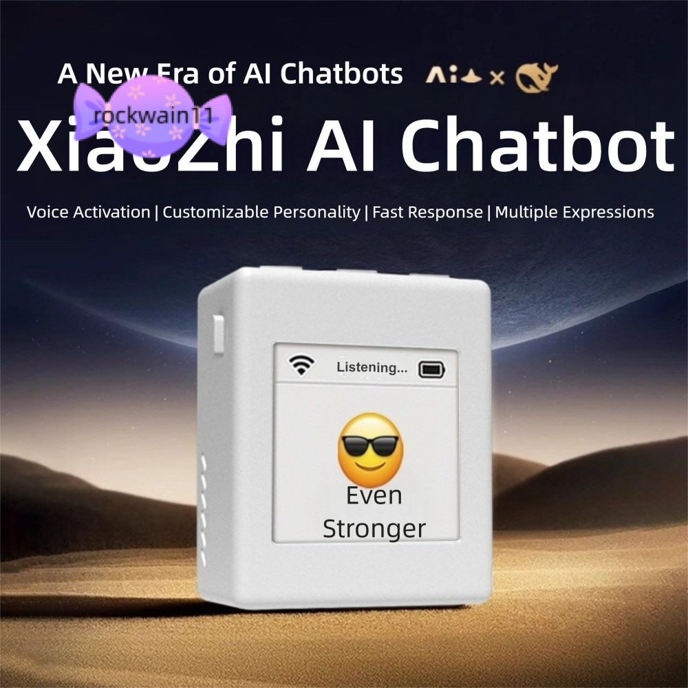 Robot đối thoại AI ROCWAIN11, Bảng phát triển ESP32-S3 Màn hình TFT 1,54 Inch Robot thông minh Xiao Zhi, Mô-đun hộp thoại Hỗ trợ DeepSeek Robot thông minh