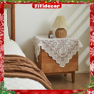  Khăn ren khăn trải bàn vintage khăn trải bàn decor phòng ngủ khăn phủ đàn piano TiTi Decor 