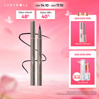 JUDYDOLL Bút kẻ mắt nước Siêu mảnh Slim liquid eyeliner Chống nước Lâu trôi Không lem 0,014mm