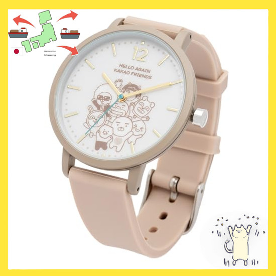 [Japanese Version] Fieldwork Watches: Character Watches - Kakao Friends for Women and Kids, Analog, 