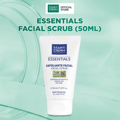 Tẩy Tế Bào Chết Da Mặt - MartiDerm Essentials Facial Scrub (50ml)