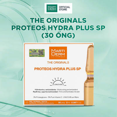 Ampoule Dưỡng Ẩm, Làm Săn Chắc & Ngừa Lão Hoá Da Ban Ngày - Martiderm The Originals Proteos Hydra Plus SP