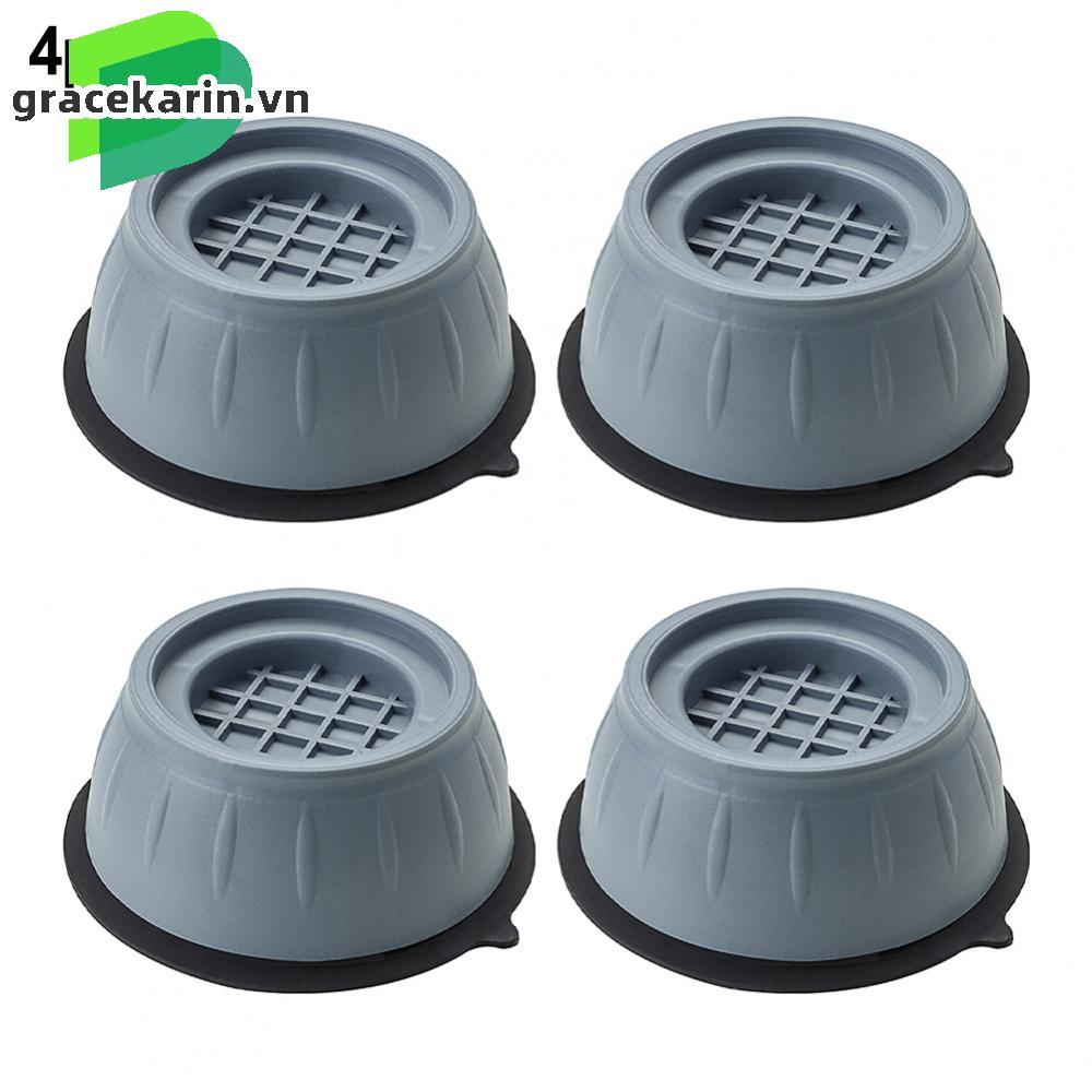 Durable Universal Washing Machine Base with Non Slip Rubber Floor Mats Set of 4
