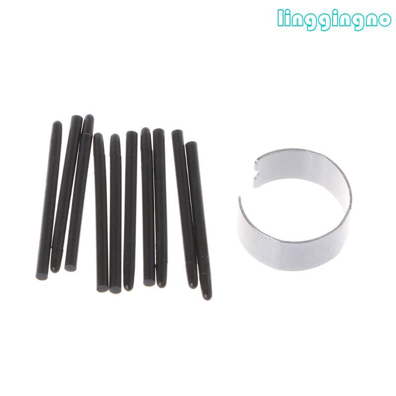 RR Graphic Drawing Pad Pen Nibs cho Intuos Tre Graphire Tablet Stylus Digital Pen 10-Pack - Đen