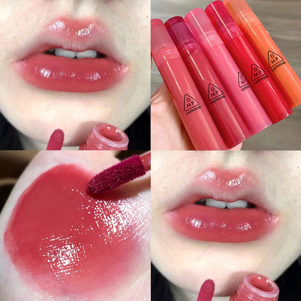 Cappuvini Beauty Juice Water Gloss Lip Glaze Mirror Glaze Nữ Son Môi Sinh Viên Màu Đào