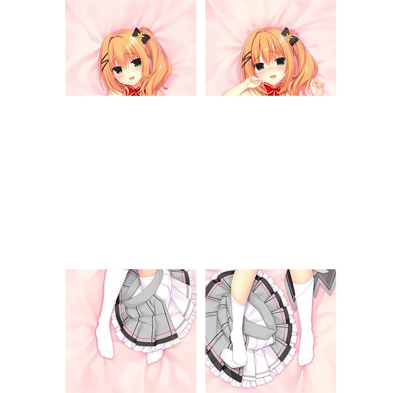 Hamidashi Sáng Tạo Anime Dakimakura Hai Mặt Bolster Ôm Gối Vỏ Gối Vỏ Gối Da Đào 50 * 150