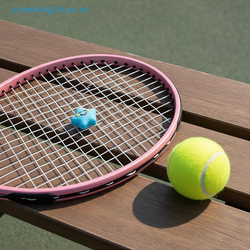 Unewtyu Silicone Tennis Raet Damper Phong Cách Ngôi Sao Sho Thấm Hút Nhiều Màu Để Ngăn Ngừa Tennis K