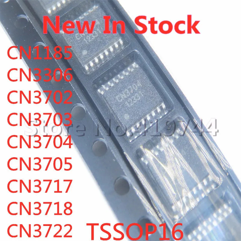 5 CÁI CN1185 CN3306 CN3702 CN3703 CN3704 CN3705 CN3717 CN3718 CN3722 TSSOP-16 Chip SMD Còn Hàng IC M