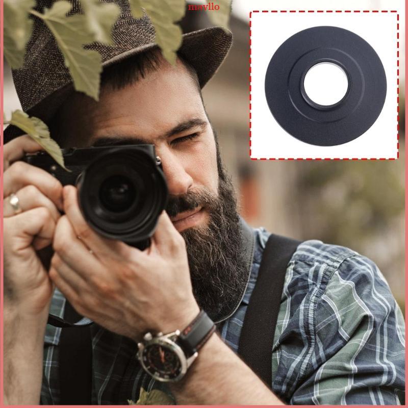 17mm Threaded Lens Adapter Collar Precise Machined Aluminum For Filters
