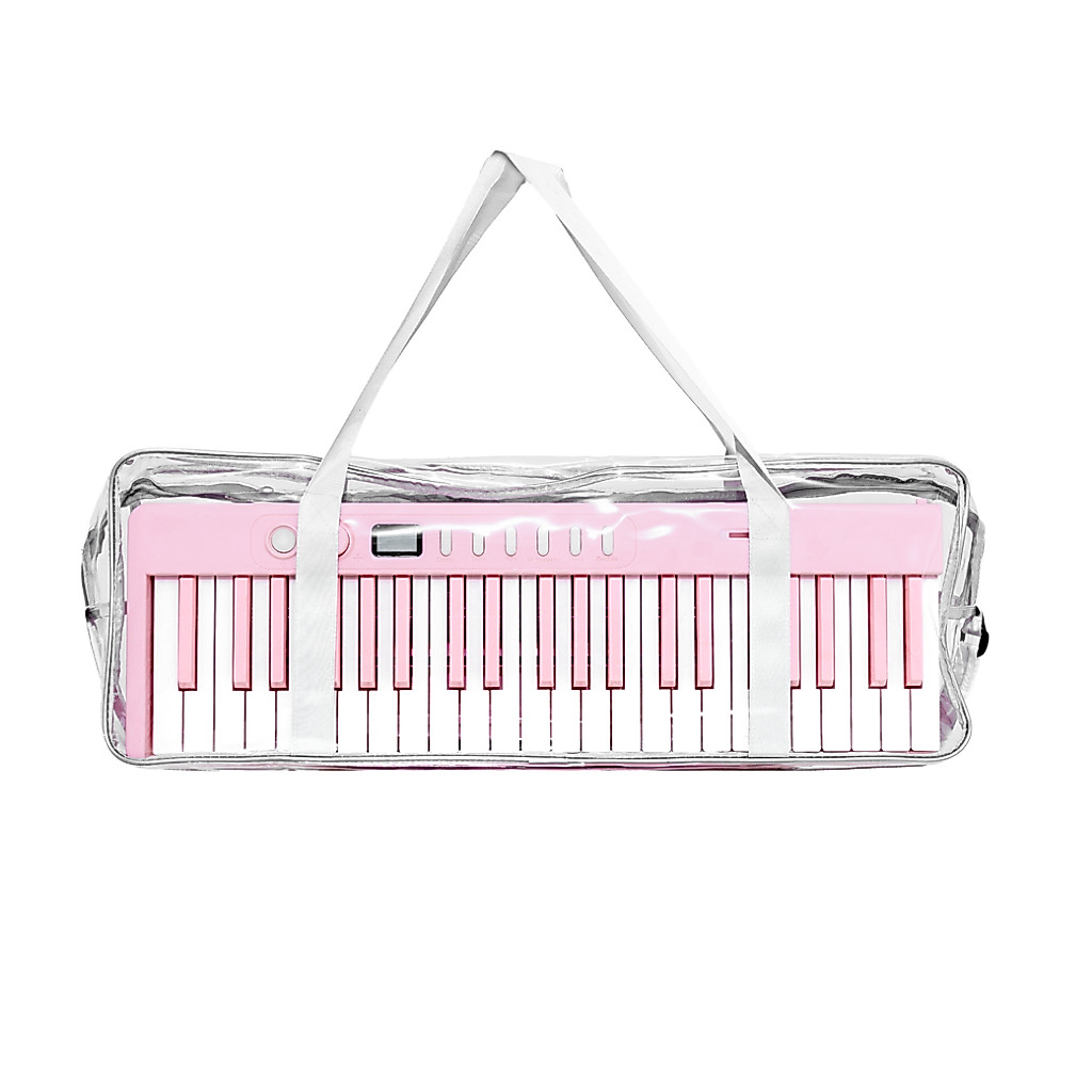 Bao đàn Piano, Carrying Bag, Piano Cover - Bora BB20C - Màu crystal trong suốt, Dành cho model Bora 