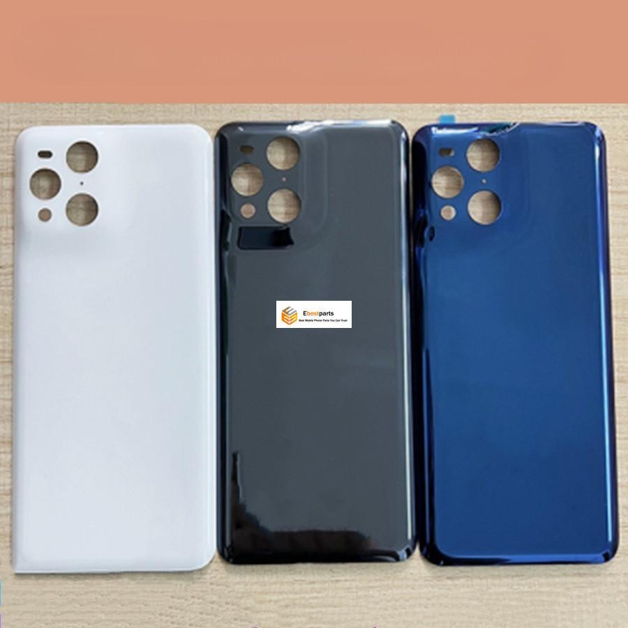 Ebest-For OPPO Find X3 / X3 Pro Ốp điện thoại Pin Kính Vỏ Cửa Sau Cho Oppo Find X3 Pro Pin