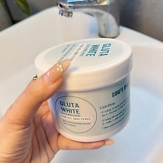 Kem Ủ Tắm Trắng Body GLUTA WHITE 500g Mang Đến Làn Da Trắng Sáng Mịn Màng Lên Tone Da