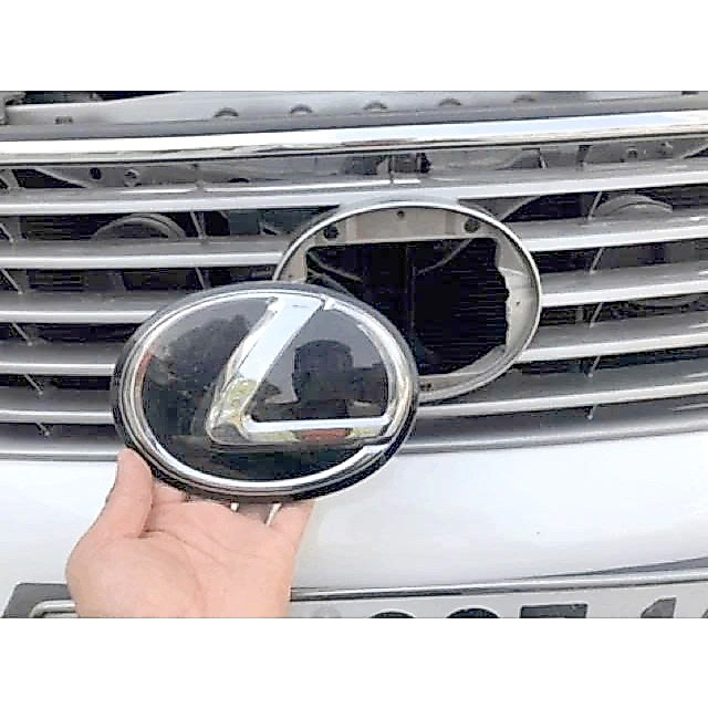 Logo 3D Lexus Mặt Ca Lăng GX460 - Logo Lexus Vị Trí Mặt Ca Lăng Lexus GX460