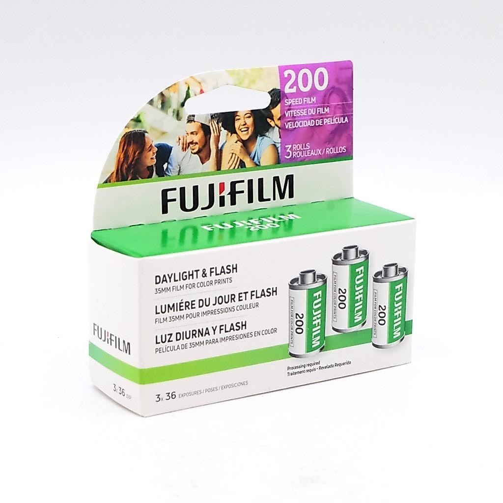 Film chụp ảnh Fujifilm C200 - 36 tấm - ISO 200 - INDATE - FILM MÀU 35MM PHỔ THÔNG