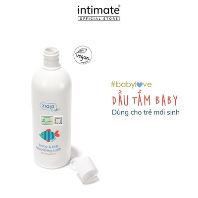 Dầu Tắm Cho Trẻ Từ 1 Ngày Tuổi Baby & Kids Lubricating Bath Ziaja Baby Làm Sạch Da Nhẹ Nhàng Cho Bé 370ml