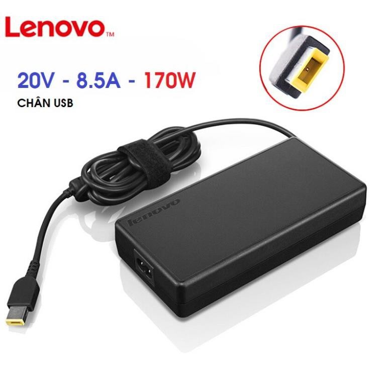 SẠC LAPTOP LENOVO 20V 8.5A 170W - CHÂN USB -