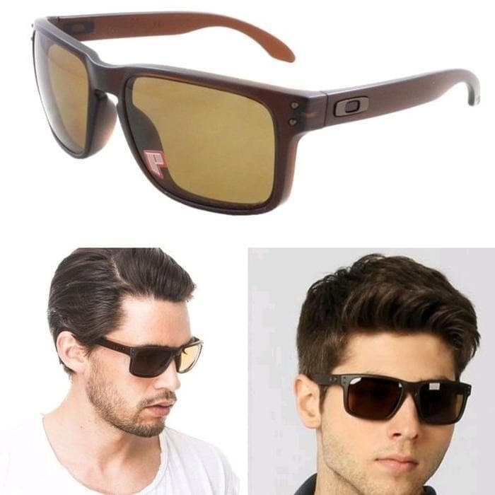 Kính râm Oakley holbrook màu nâu đích thực Oakley