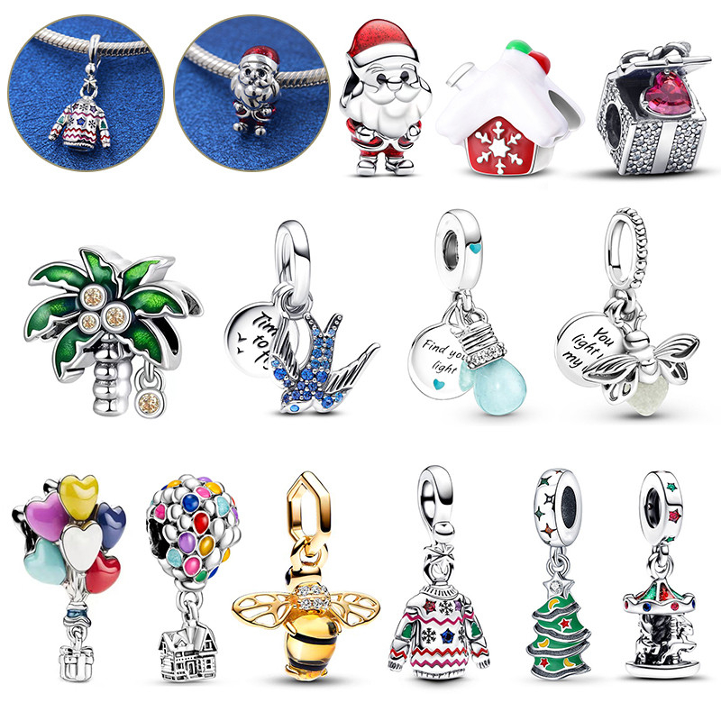 Cá Tính Charm Hạt Pandora, Vòng Tay Phụ Kiện Sang Trọng, Idea Quà Tặng Perfect