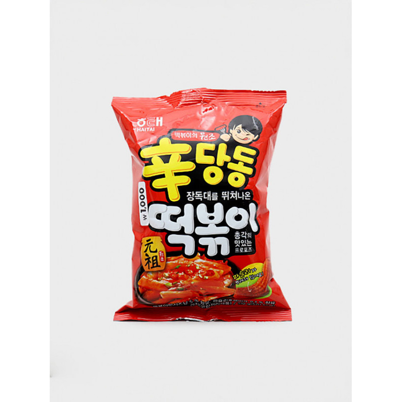 K-Bestseller Haetae Sindangdong Tteokbokki 110g | Spicy Korean Street Food | Easy Instant Snack | Re