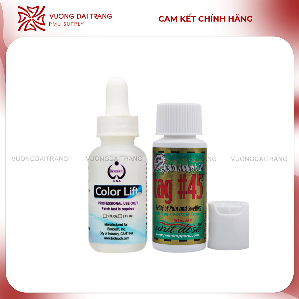 Dung Dịch hút màu Color Lift Mỹ 30ml và Trợ Tag45- Dcpx Vương Đài Trang Chính Hãng