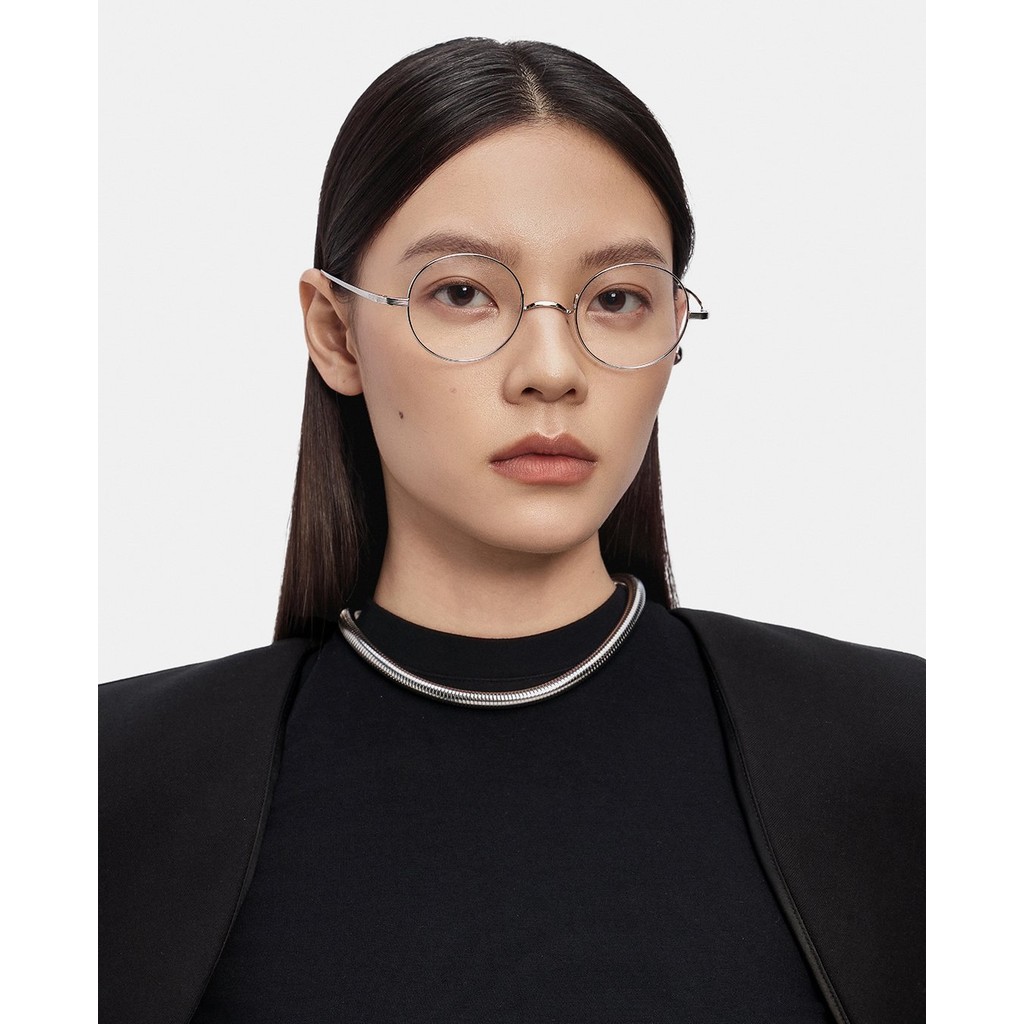 MUJOSH - Gọng kính tròn unisex bản mảnh_MJ13FM1029-SLC2