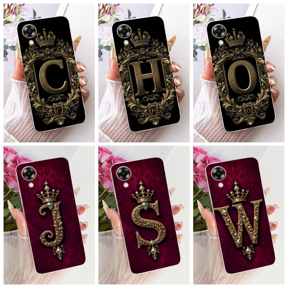 Ốp điện thoại mềm họa tiết phẳng cho Oppo CPH2471 Oppo A17k