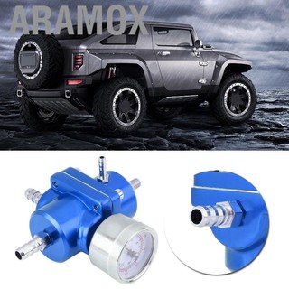 Aramox Bộ điều chỉnh áp suất Aramox Đồng hồ đo áp suất phổ biến & Bộ dụng cụ ống 0-140 PSI có thể điều chỉnh (màu đỏ)