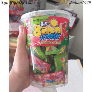 Kẹo big babol có nhân lọ 266g