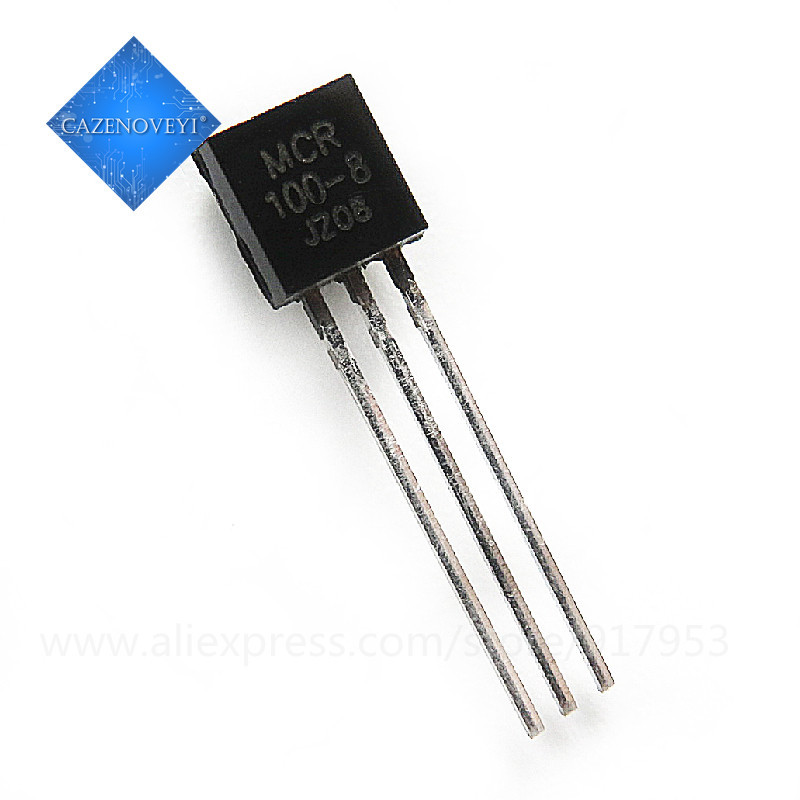 100 Mảnh MCR100-8 MCR100 100-8 TO-92 chip gốc mới