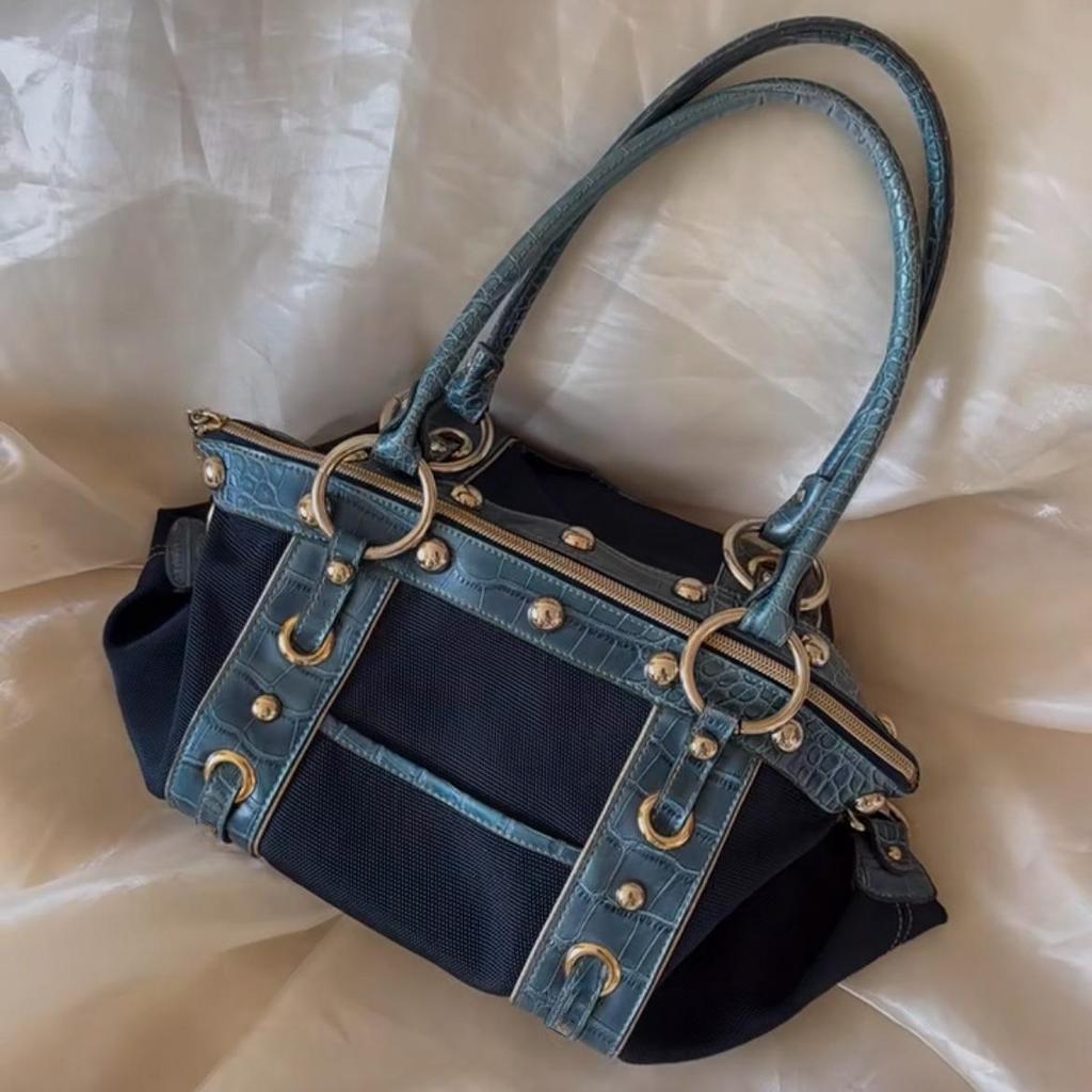 [TL2601] Túi Xách Shoulder Bag Vintage Baddie Lens – Thiết Kế Y2K Cá Tính Phong Cách Hàn Quốc, Túi Đeo Vai Thời Trang