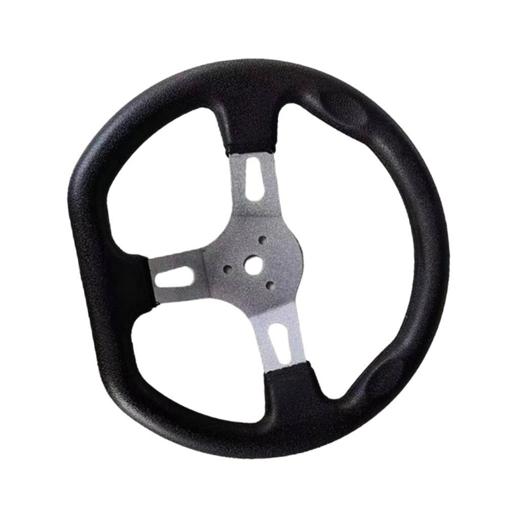 Tay Lái Màu Đen Thoải Mái Cho Go Kart Buggy Xe Đạp Mini Đua ATV Phụ Kiện