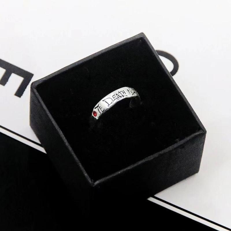 ✨Cửa hàng được đề xuất✨Anime Hàng Hóa Death Note Death Note Ring Death Note Death Note L Death cos L